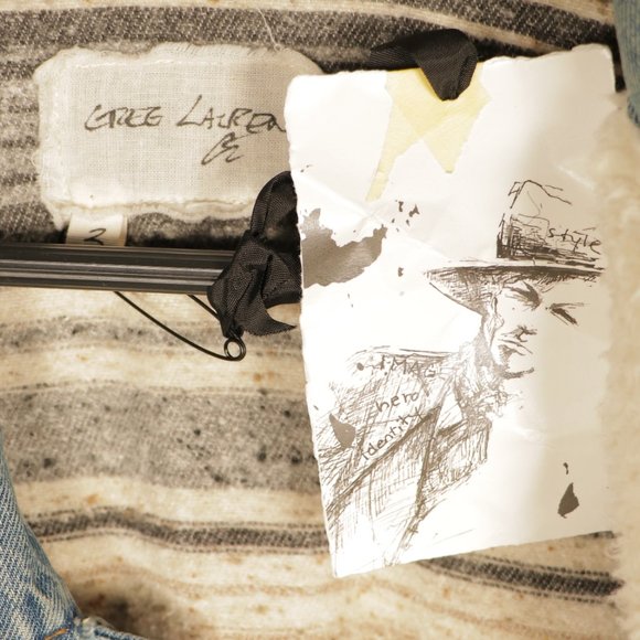 Greg Lauren Sherpa **RARE** Size 3/Large REVERSIBLE - Picture 6 of 10